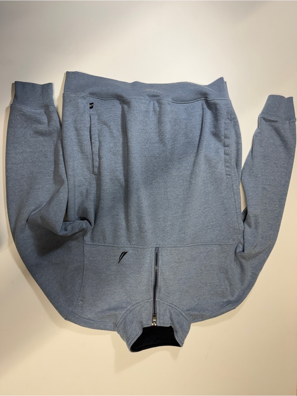 Nautica Boys Light Blue Zip-Up Sweatshirt